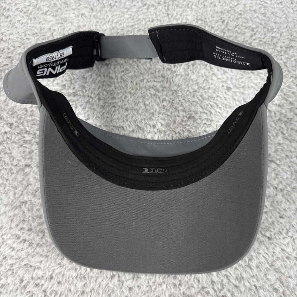 Ping Tour Visor Adjustable Grey - image 7
